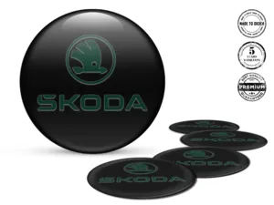 Skoda Felgenaufkleber Autos Hochwertige Embleme